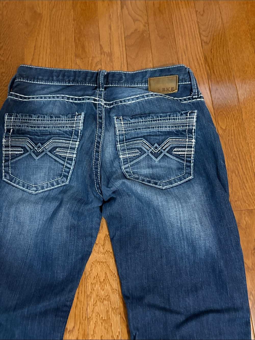 BKE Aiden Dark Indigo Jeans - Blue men’s size 30 - Picture 5 of 6